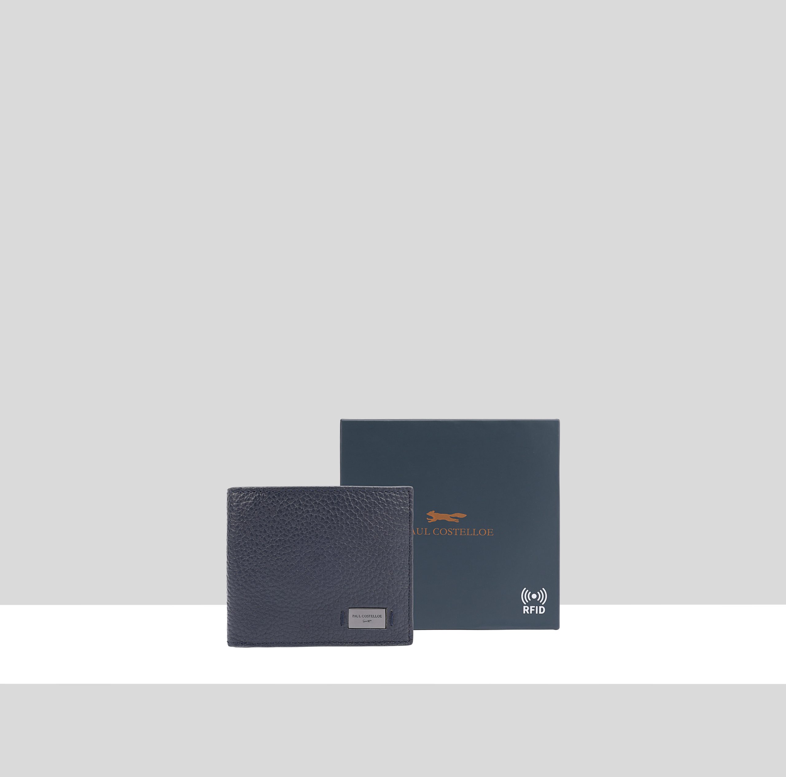 P3817NAVY-GRAIN-LEATHER-WALLET-NAVY-BLUE-4A-FRONT